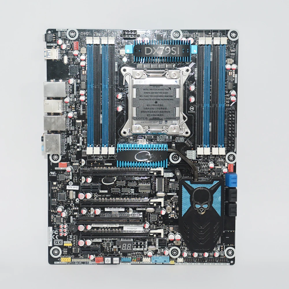 DX79SI For Intel LGA2011 Support E5 V2 I7 3960X CPU X79 Motherboard