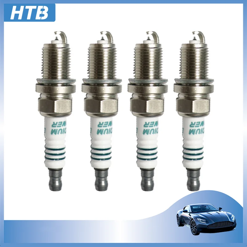 

4pcs IK16TT 4701 Dual Iridium Spark Plug For Toyota Mazda Honda Acura E2000 Eunos 30X 800 2 DY DE Millenia MPV LV IK16TT-4701