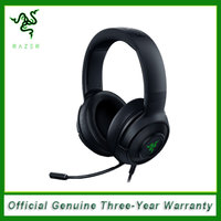Razer Kraken V3 X Wired Gaming Headset 7.1 Surround Sound Headset with TRIFORCE 40mm Driver Unit HYPERCLEAR Cardioid Microphone