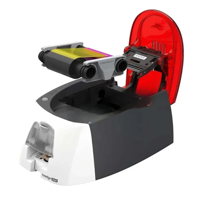 Original Evolis Badgy200 Card Printer Single Sided Affordable Card Printing Solution