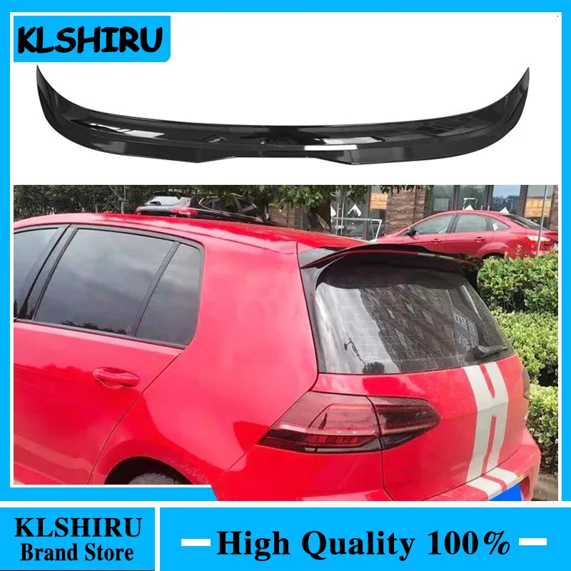 Manufactory ABS Plastic Rear Spoiler Wing For Golf 7 7.5 MK7 MK7.5 GTI