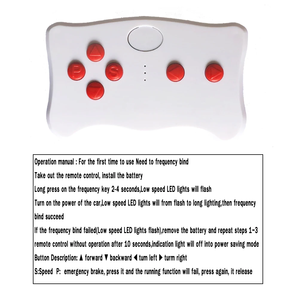 49 27 MHZ Kinderen Elektrische Rit op Speelgoed Auto Motor Multifunctionele 2.4G Bluetooth Afstandsbediening Draadloze Zender Handvat