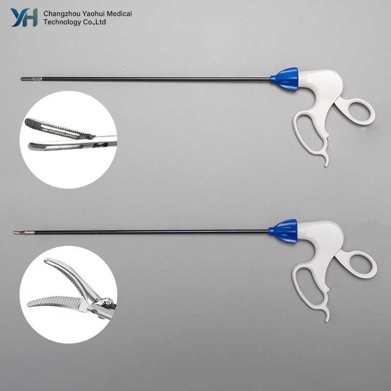 33cm Bipolar Electrocoagulation Forceps – Disposable with Metal Tip for Coagulation