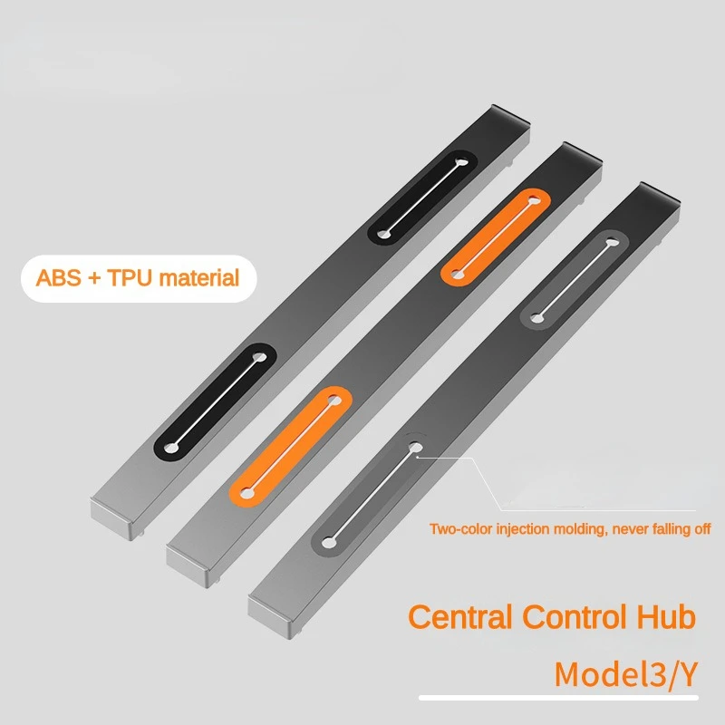 Central Control Hub สําหรับ Tesla รุ่น 3 Y สายชาร์จโทรศัพท์คลิปคอนโซลกลาง Docking Station USB Hub Data Line Organizer