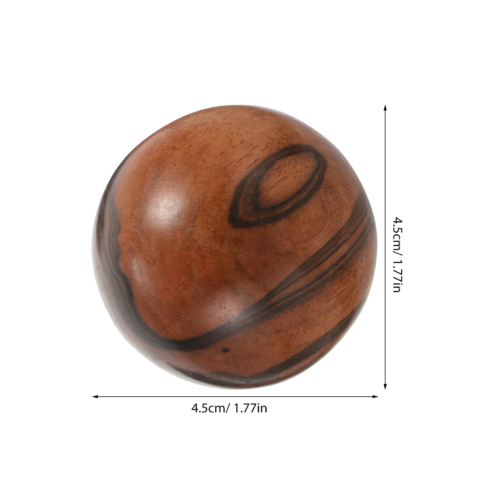 2 stuks houten handmassageballen natuurlijke massief houten oefenbal voor ouderen spierverlichting acupressuurtherapie decompressie