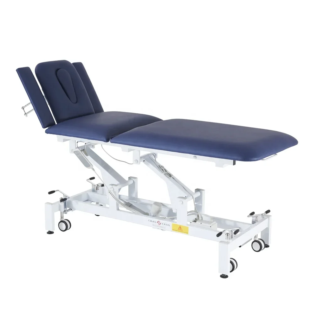 5 Section Multifunction  Electrical Used Massage Table Examination Couch Physiotherapy Bed Drop Osteopathic Chiropractic Table