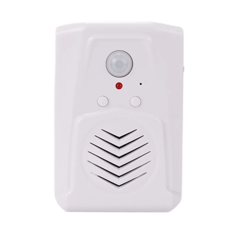6X Sensor Motion Deurbel Schakelaar MP3 Infrarood Deurbel Draadloze PIR Bewegingssensor Voice Prompter Welkom Entry Alarm-A74Z