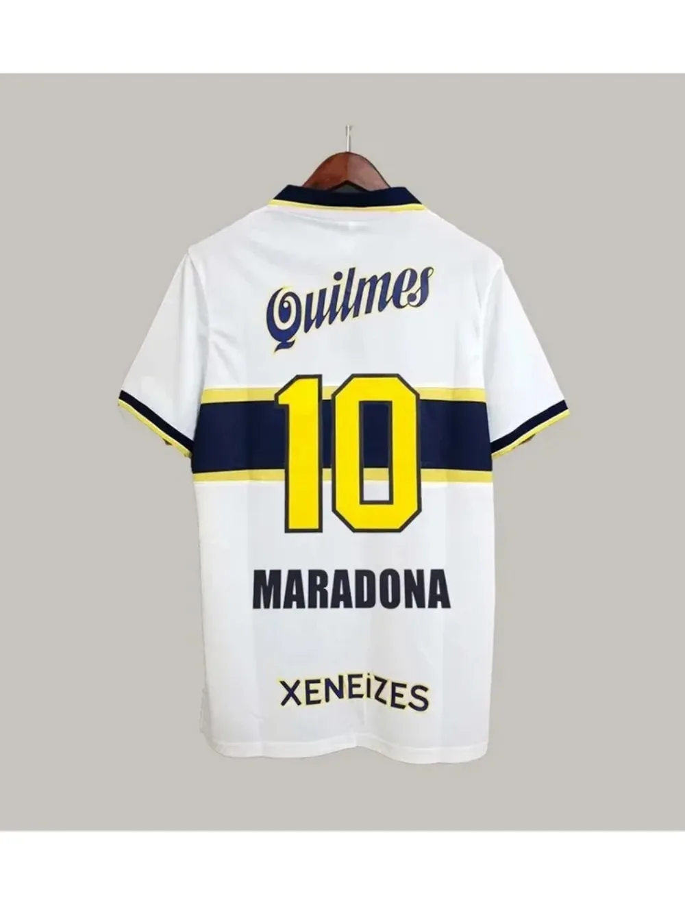 الكلاسيكية الرجعية الساخن بيع بوكا جونيورز جيرسي الرجال الرياضة عارضة تي شيرت قصيرة الأكمام مريحة العصرية لاعب الإصدار الأعلى