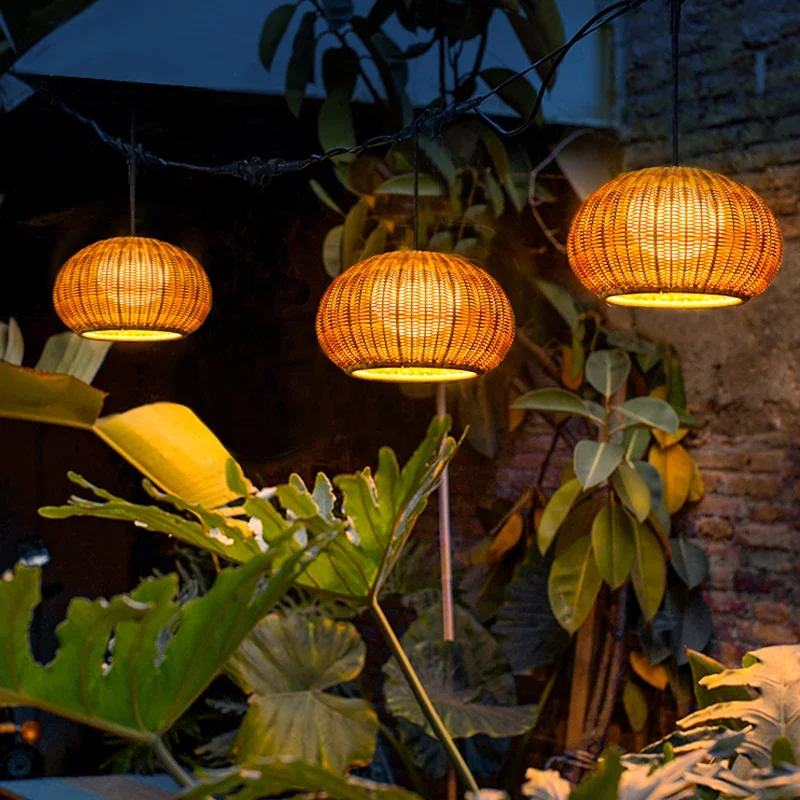 

Outdoor chandelier waterproof balcony courtyard lamp