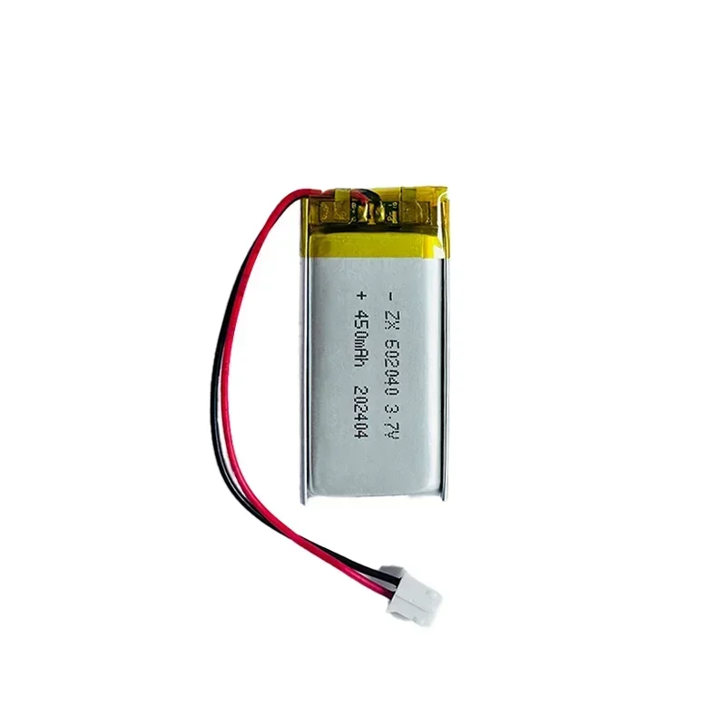 602040 3.7V 450mAh Lithium Polymer li-ion Rechargeable Battery For GPS MP3 MP4 MP5 Car DVR Tachograph headphone li ion cell