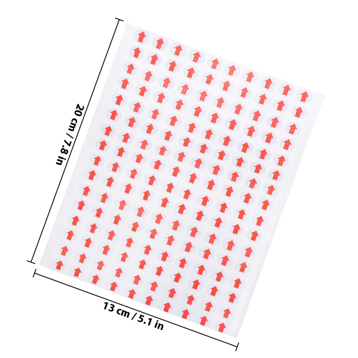 Defect Indicator Tape 3200PCS 10mm Rood Witte Cirkel Stickers Zelfklevende Dot Labels voor Productie Inspectie Tracking