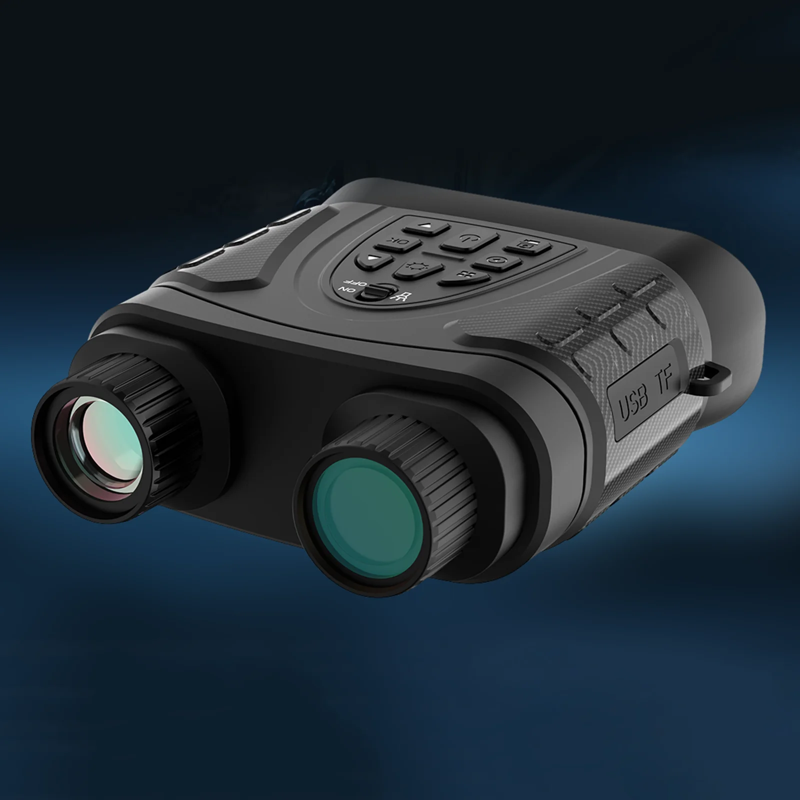 4K Night Vision Binoculars 8X Magnification Digital Infrared Goggles with 3 Inch Screen for Wildlife Watching Outdoors Learning