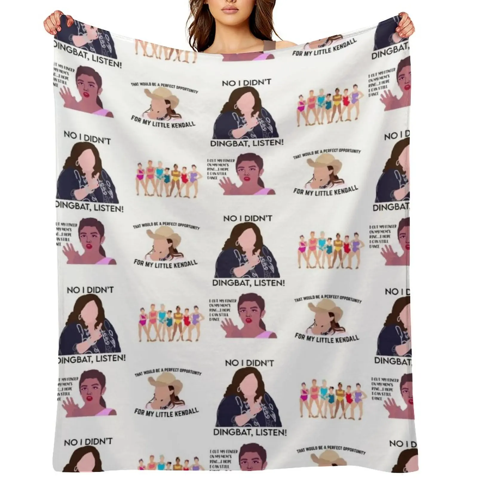 

Dance Moms Sticker Pack Throw Blanket manga Shaggy halloween warm for winter Blankets