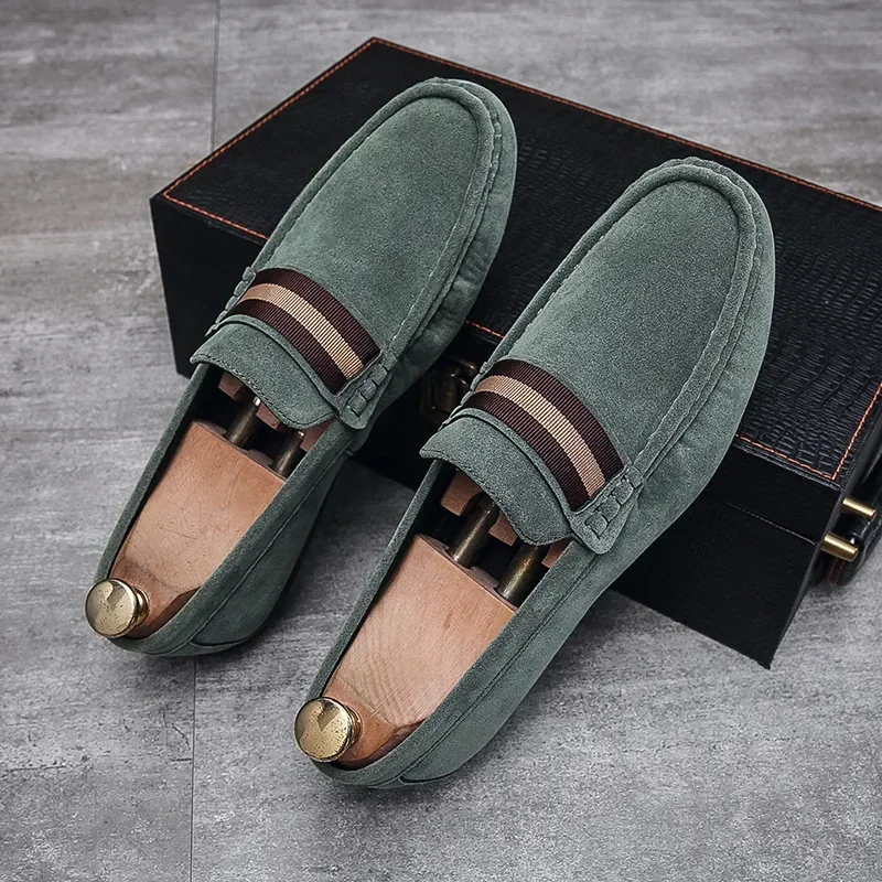 Men Fashion Business Shoe Fashion Soft Sole Social Shoe 2025 Tênis Brand Men Shoes New Men Casual Shoes Allmatch Loafer Shoe