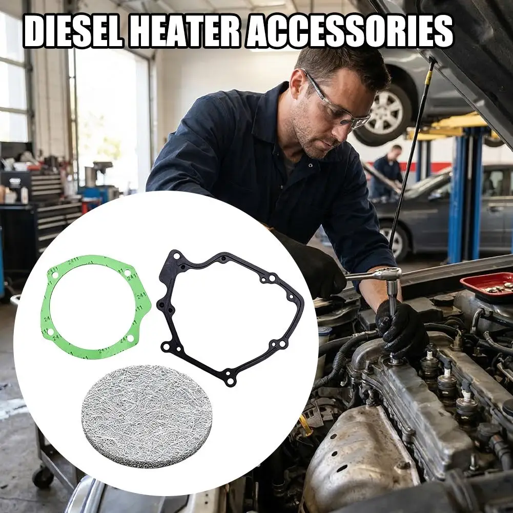 3PCS Burner Screen Mesh Gasket Kit For Webasto Thermo Top C E Z Diesel Heater Repair Maintenance Parts Accessories