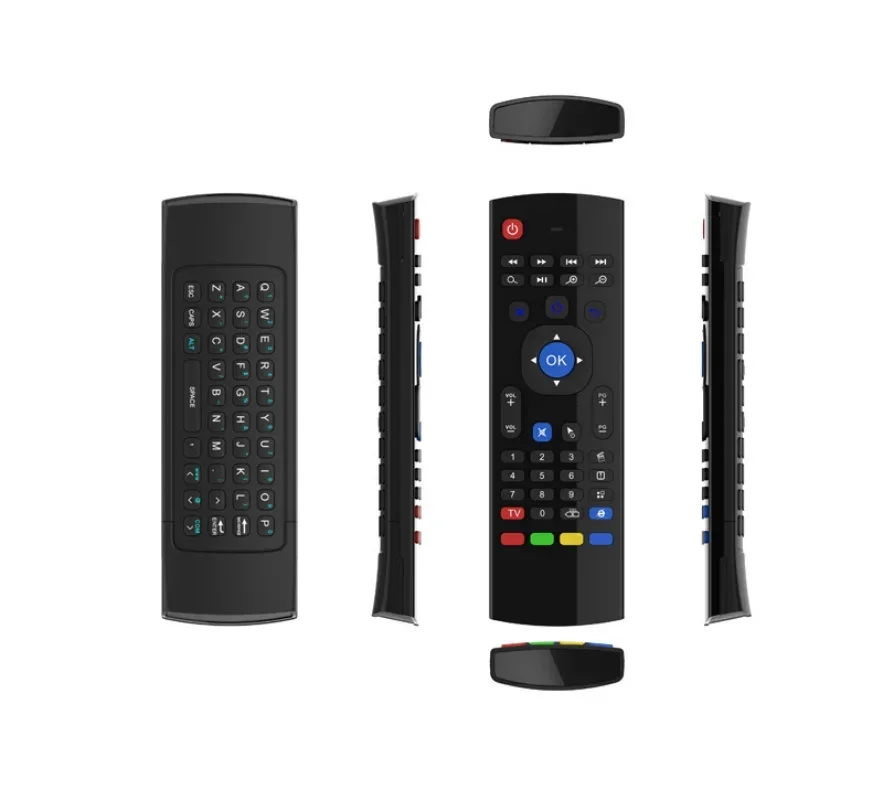 

MX3 Air Mouse Remote Control - Wireless Air Mouse, Keyboard, IR Learning, Dual-sided Keypad