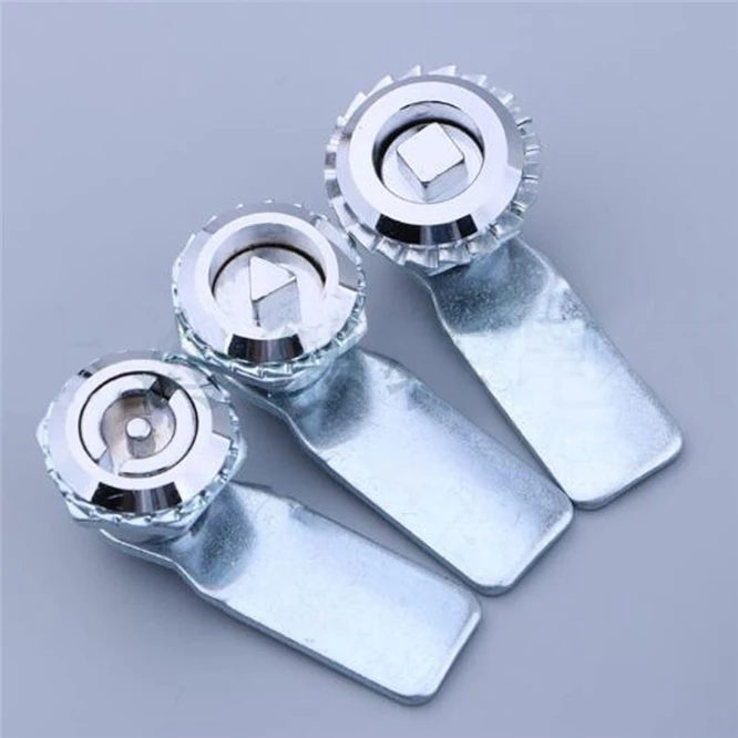 

50sets/lot Zinc Alloy Triangular / Four-corner / S-type LOCK Cam Lock Gas Electric Meter Box Latch Cam Locks