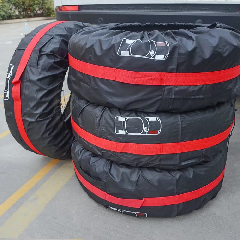 

Automobile tire cover cover tire storage bag collection bag snow tire spare tire cover protective cover universal for all models