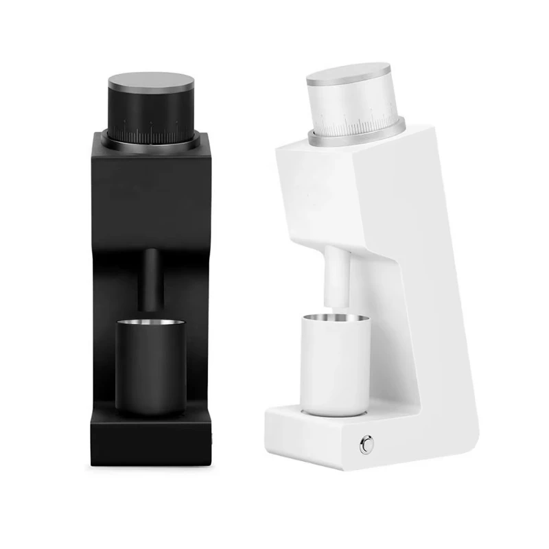 

Electric coffee bean grinder crushing, good things to share