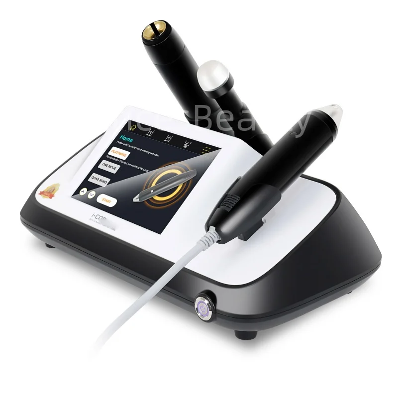 

Новое устройство 3 в 1 против морщин, аппарат для регенерации коллагена, многофункциональный косметический аппарат для лица, 3 насадки, оборудование для ухода за кожей лица