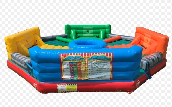 Durable Inflatable Hungry Hippos Game Set for Family and Friends Outdoor Party Entertainment