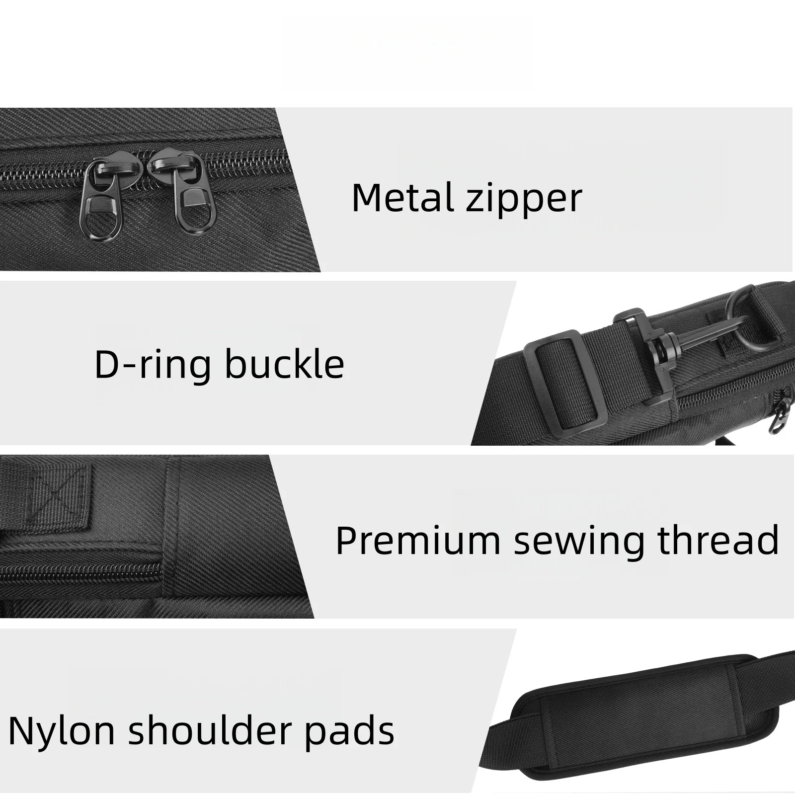 

DVD Players Storage Bag for All-in-one DVD Players with 9.5- to 10.5-inch Screens DVD Players Organizer, Portable Large Case