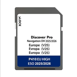 DV V25 Discover Pro Media 64GB for VW Transporter e-Golf Touran Car Navigation SD Card GPS Sat Nav Europe Russia Türkiye Map