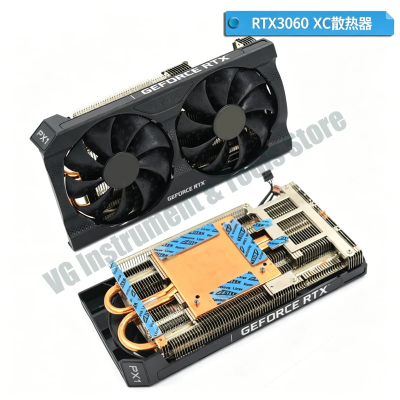 Neu für EVGA Avic RTX3060 3070 3070Ti 3080 3090 XC3 ULTRA Kühlkörper-Rückplatte – Detail 1