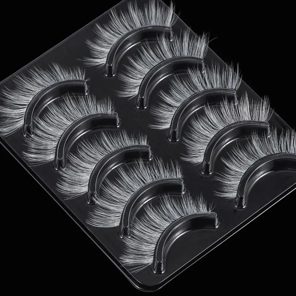 Nieuwe Lange Valse Wimpers Extension Tools Pluizige Witte Valse Wimpers Natuurlijke Cosplay Wimpers Valse Wimpers Kerst Cosplay