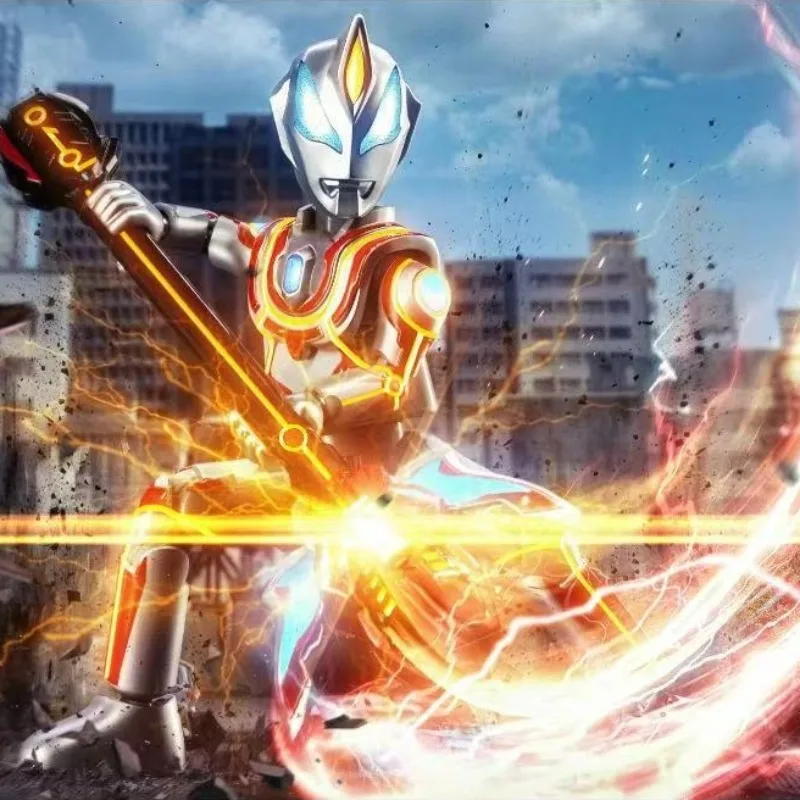 Blokees Ultraman Galaxy Version Chapter 14 Kaiser Belial Shining Ultraman Zer Ultimate Final Movable Model Splicing Toy Gift #3