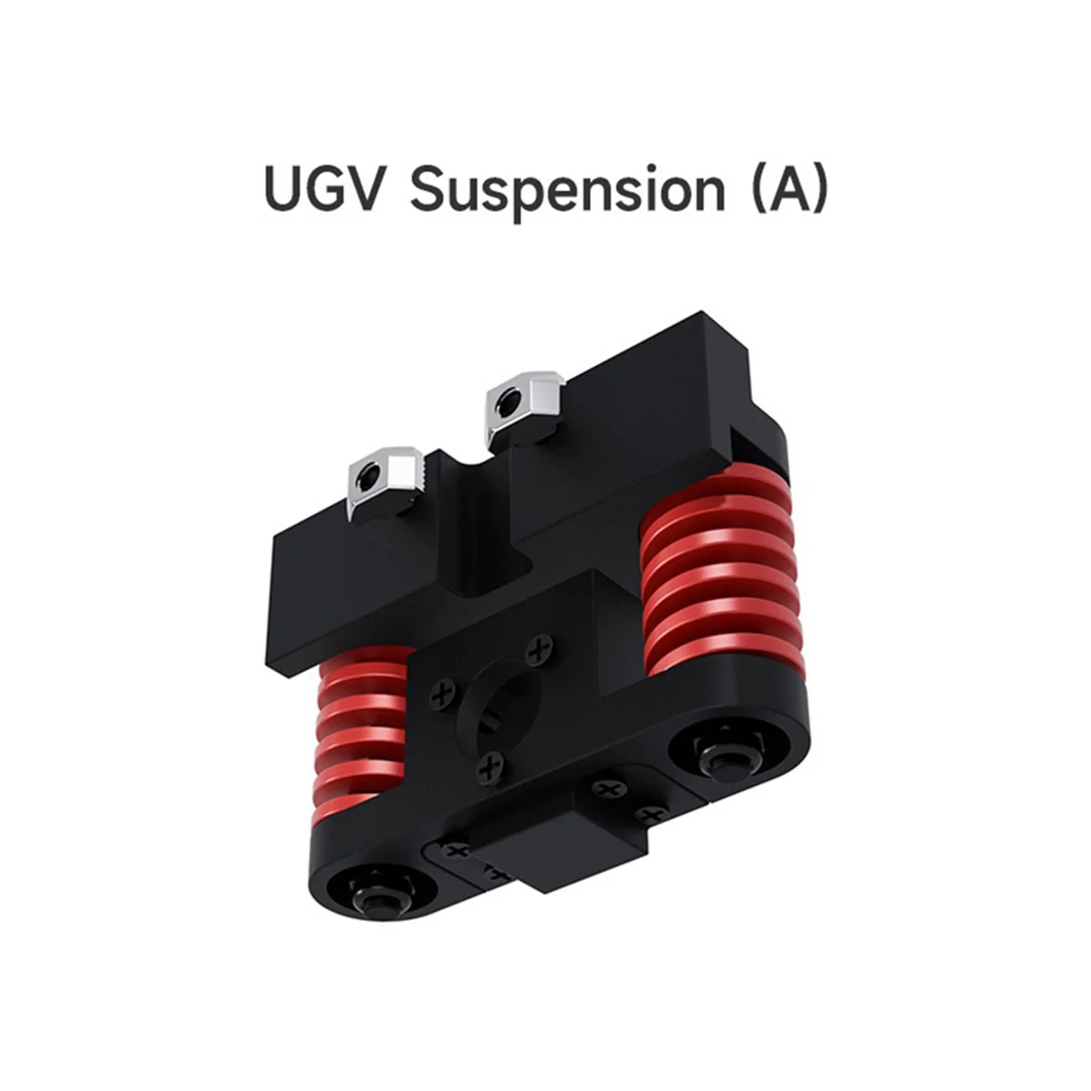 Suspensión UGV compacta totalmente metálica (A), resorte de alta resistencia, capacidad de carga de 7,5 kg, adecuada para motor de buje DDSM115