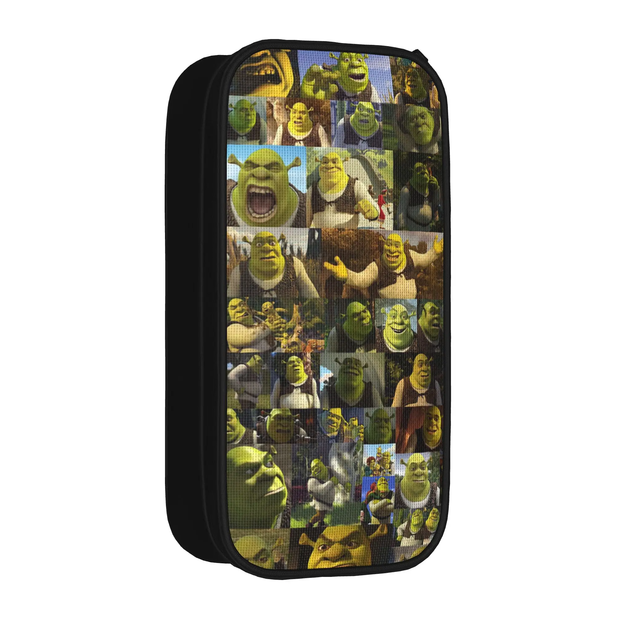 estojos-de-lapis-com-colagem-de-memes-do-shrek-classicos-anime-rosto-engracado-bolsas-porta-canetas-grande-capacidade-material-escolar-para-meninas-e-meninos
