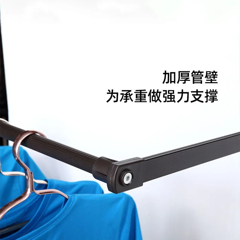 Double buffer wardrobe lifting pull-down hanger rod automatic return high cabinet wardrobe telescopic hanger hardware accessorie