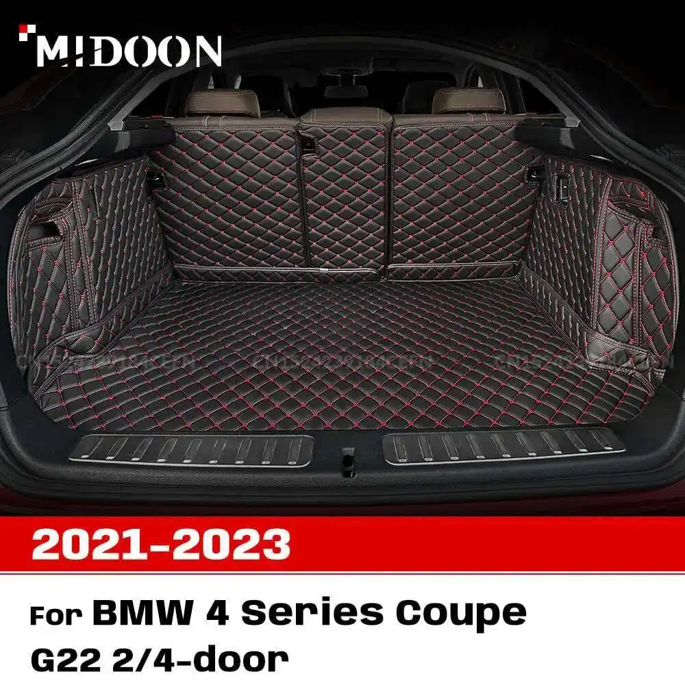 

For BMW 4 Series Coupe 2-Door G22 2021 4-Door 2022 2023 Auto Full Coverage Trunk Mat Car Cargo Liner Interior Accessories
