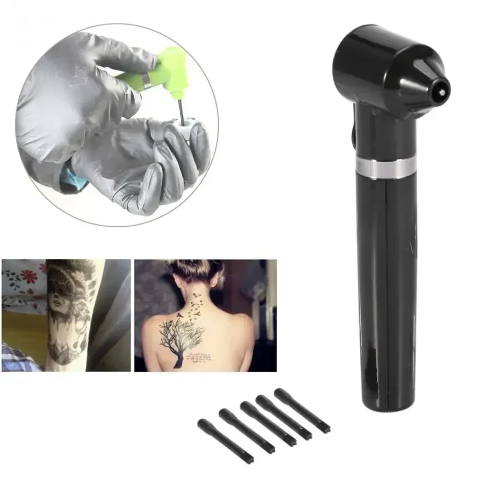 

Tattoo Ink Mixer Pigment Sticks Mixing Tattoo Stirrer With 5 Machine Supplies Tattoo Accessories For Body Art Permanent Makeup