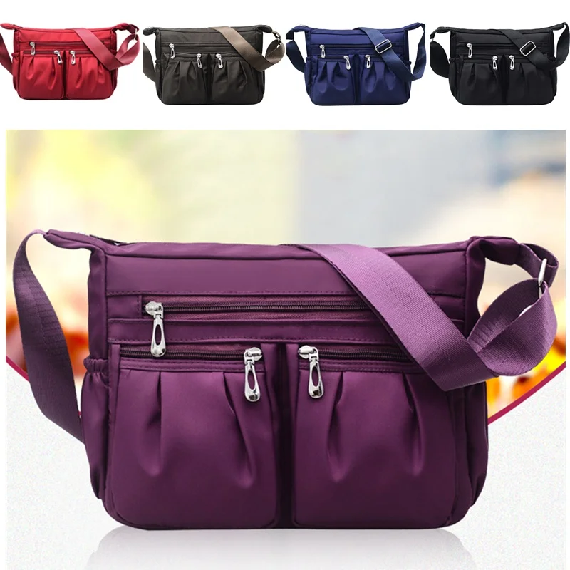 

New Fashion Nylon Diagonal Bags Shoulder Women's Bags Foreign Trade Casual Bags Girls Shoulder Bags