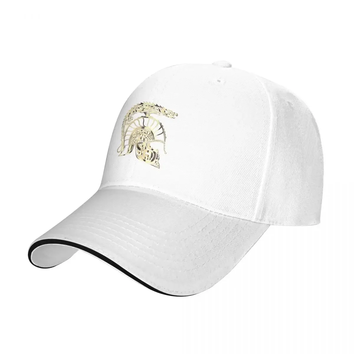 Golden Dragon Helmet Baseball Cap party Hat Gentleman Hat Women's Hats Men's
