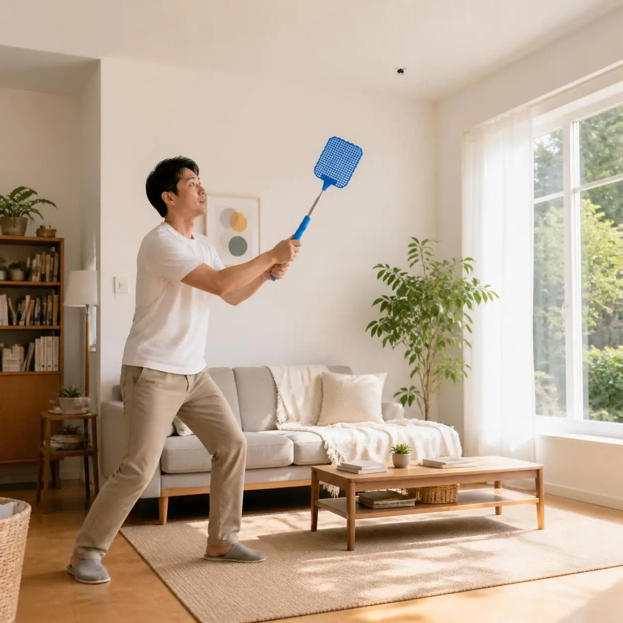 Plastic Household Flapper Wasps Insect Bug Killer Mosquito Catcher Pest Control Fly Swatter