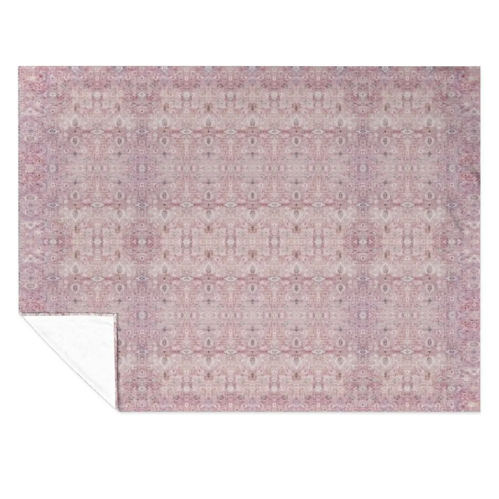 

Farmhouse Bohemian Rustic Floral Pink Moroccan Fabric Style Throw Blanket halloween Soft Big Sofa Quilt Blankets