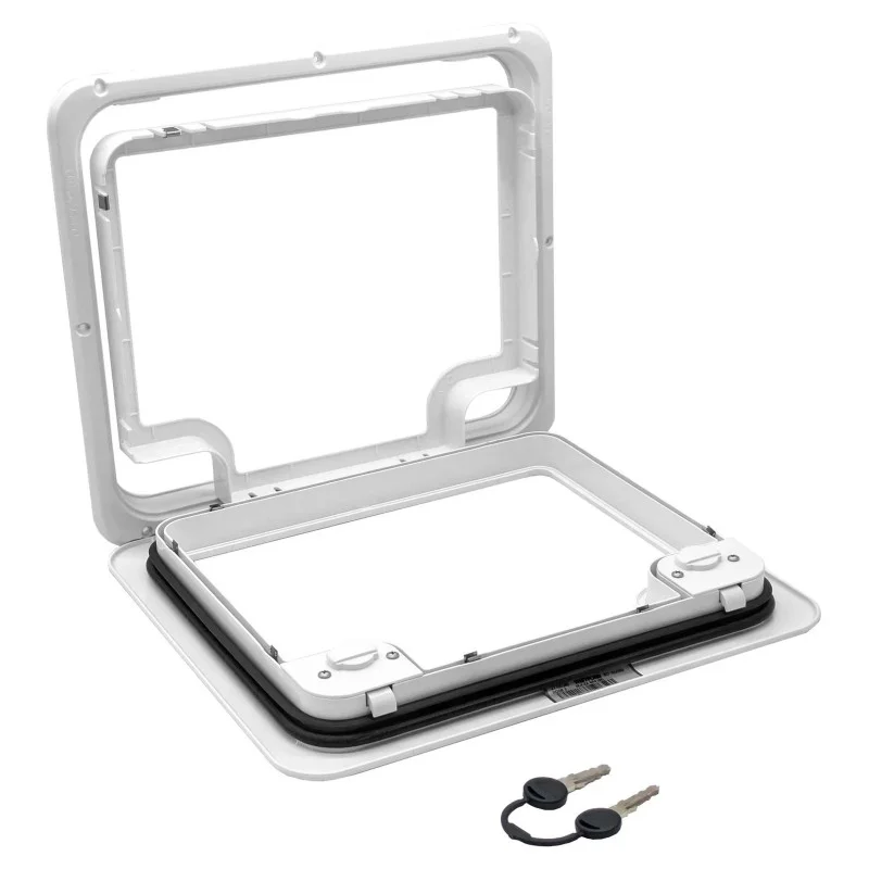 Waterproof Waste Tank Service Door 2680580 with Lock Keys for Thetford Cassette Toilet RV
