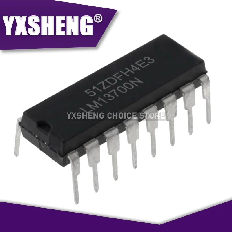 5PCS LM13700N LM13700 DIP-16 DIP Dual Operational Transconductance Amplifier IC