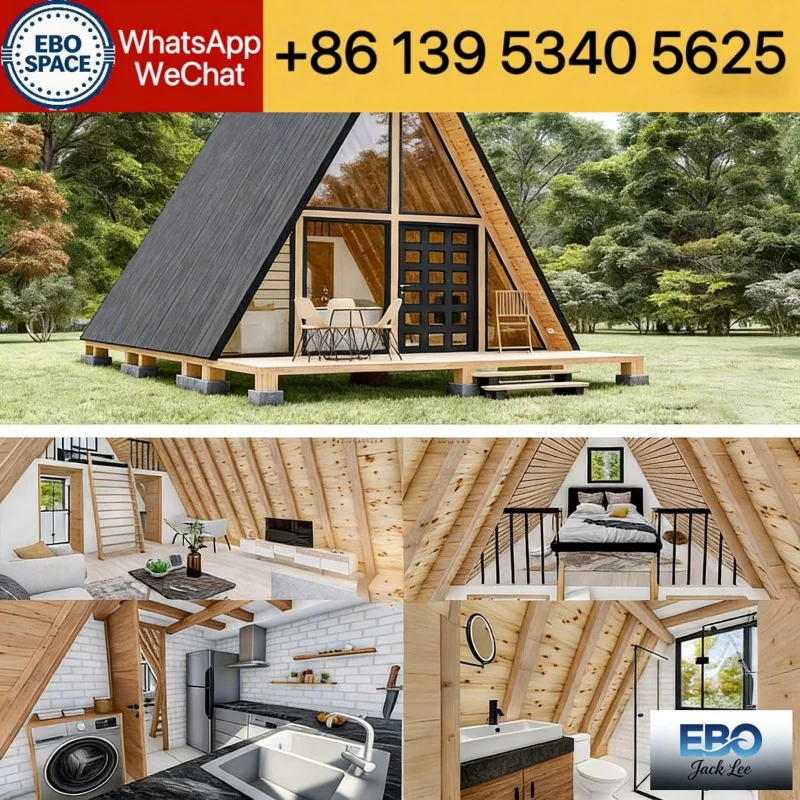 30ft Expandable Box Container House Folding House Made in China Quick Build Low Cost Mobile House