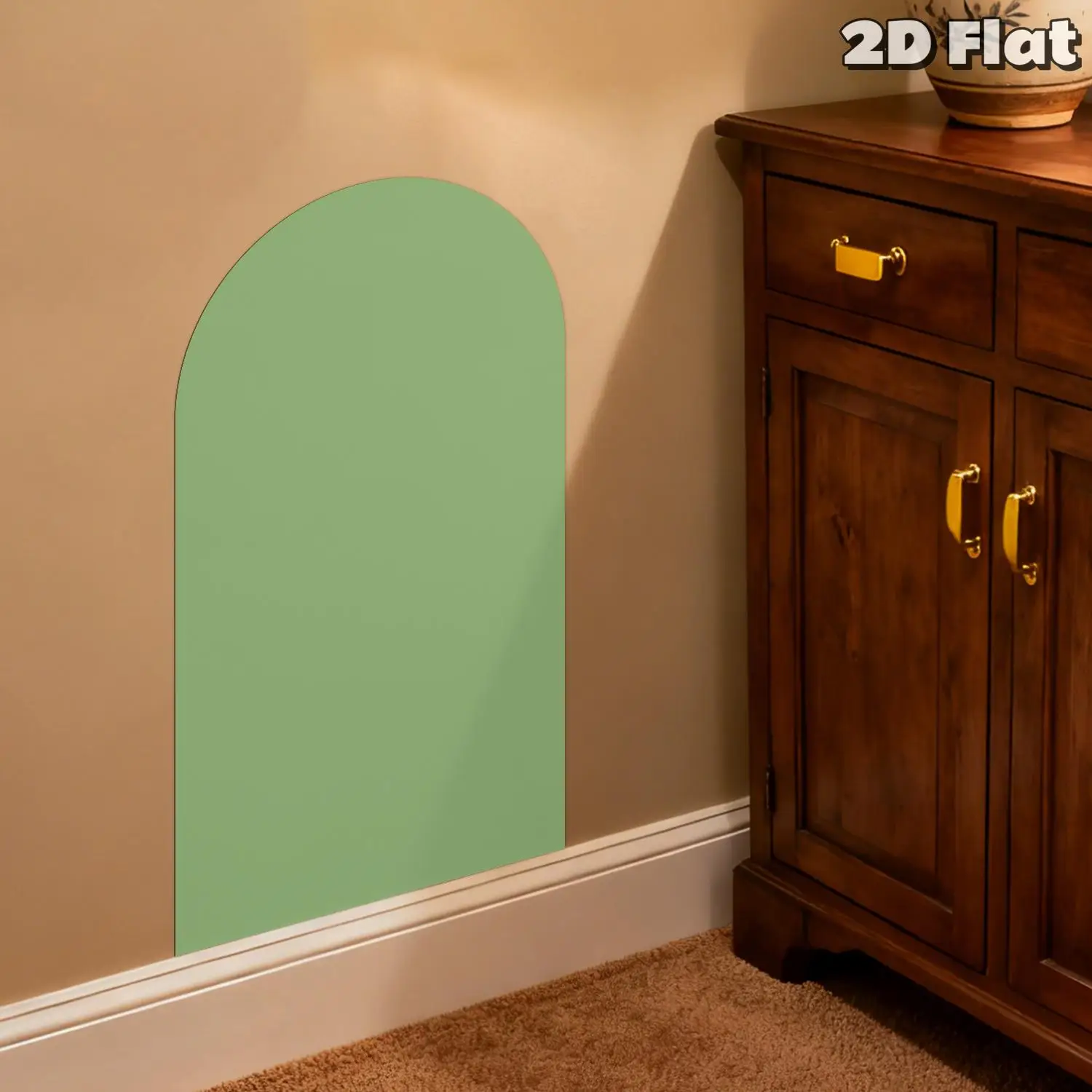1-pezzo-adesivo-murale-magnetico-arcuato-verde-matcha-per-lavagna-bianca-lavagna-magnetica-facile-da-scrivere-e-pulire-decorazioni-per-la-casa-per-l'ufficio-sul-sottotetto-﻿-﻿
