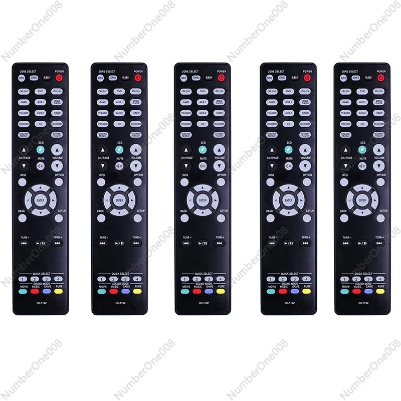 

5X RC-1192 для AV-ресивера Denon AVR-S900W AVR-X2100W AVR-X2200W пульт дистанционного управления