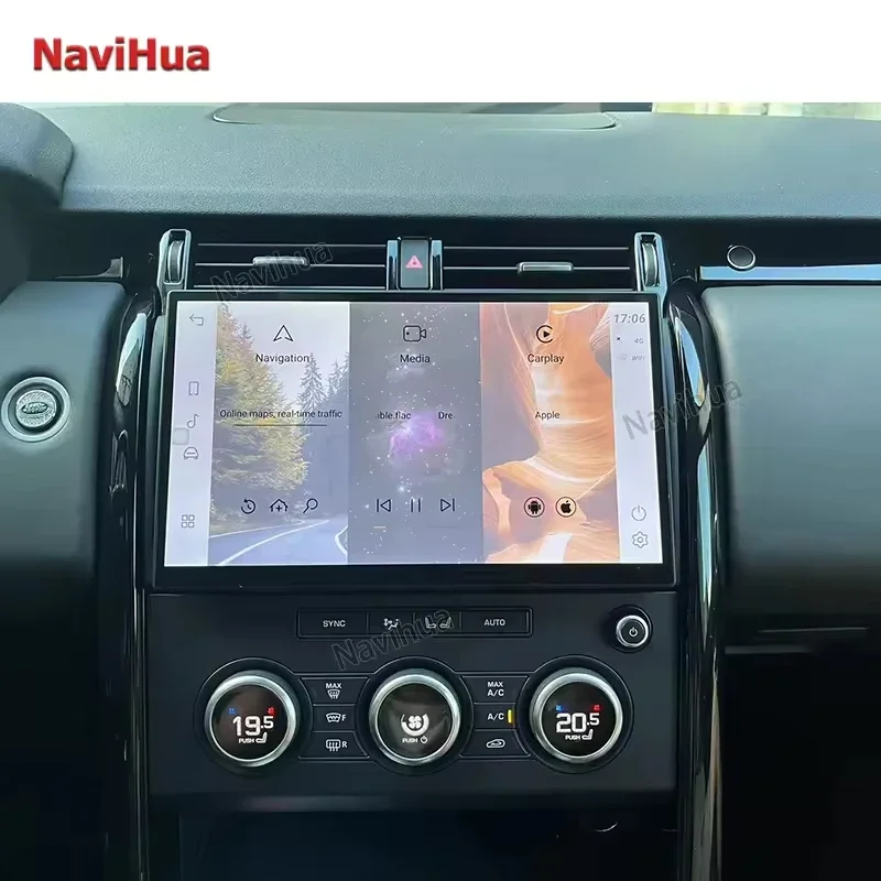 

11.6 Inch Touch Screen Android Car Stereo GPS Navigation Multimedia AutoRadio for Land Rover Discovery 5 Keep Original System