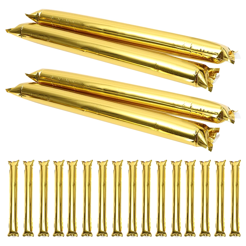 

20Pcs Inflatable Stadium Noisemakers Lightweight Reusable Cheer Sticks for Sports Games Parties Events Party Accessories