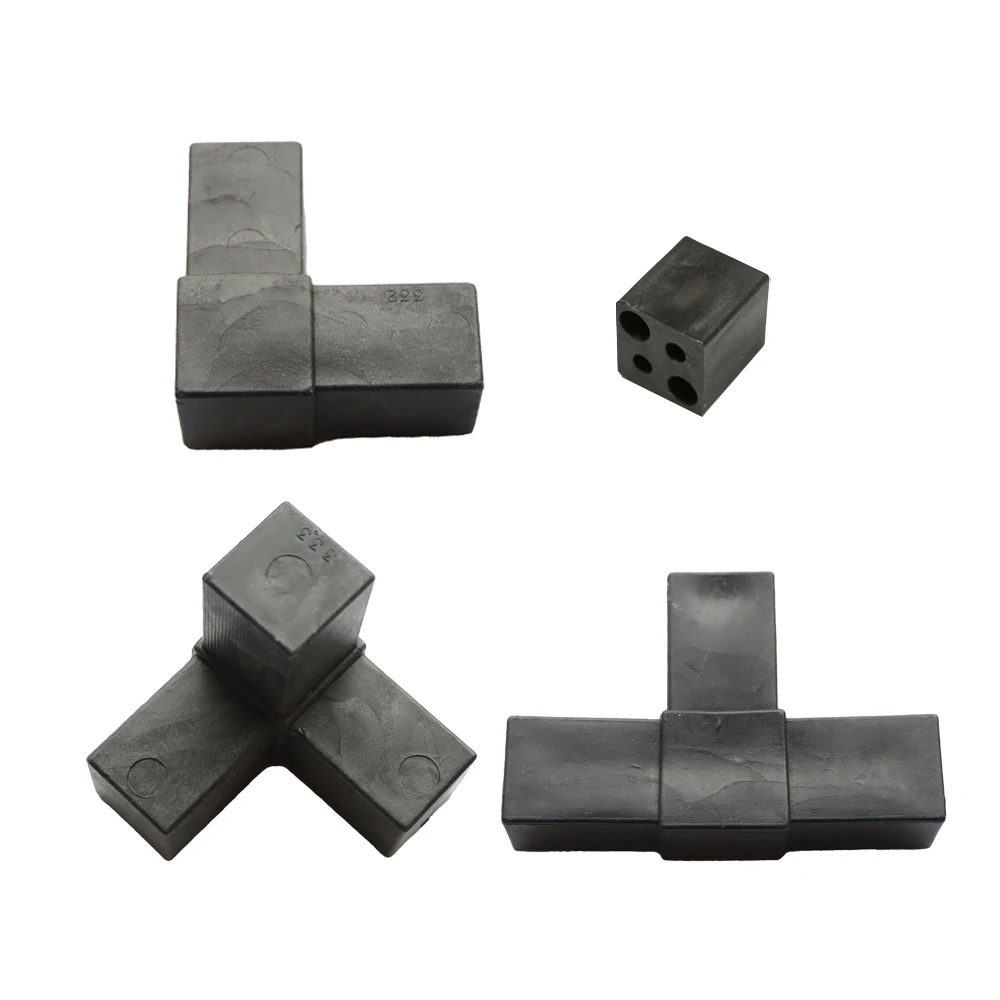25MM Right Angle Bend Connector Steel Pipe Plastic Shelf Tight Fixing Parts Corner L T Type Guardrail Balcony Cabinet 10Pcs