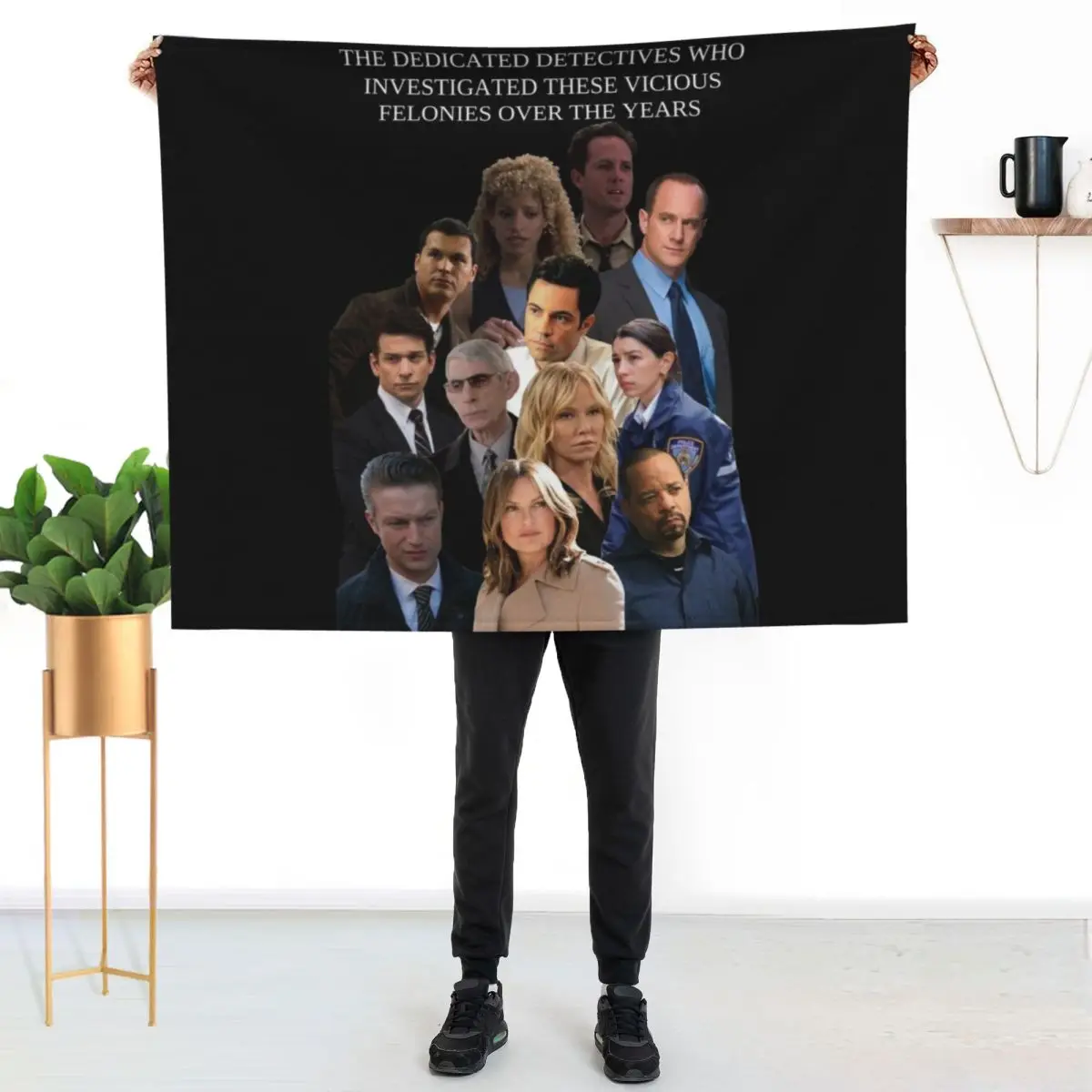 SVU Dedicated Detectives Throw Blanket For Decorative Sofa Decorative Throw Baby Personalized Gift Single Soft Big Blankets