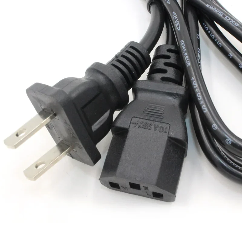Euro European IEC320 C13 C14 to AC Supply Plug EU US AU CEE7/7 Power Cable For PC Computer Monitor Laptop Printer TV
