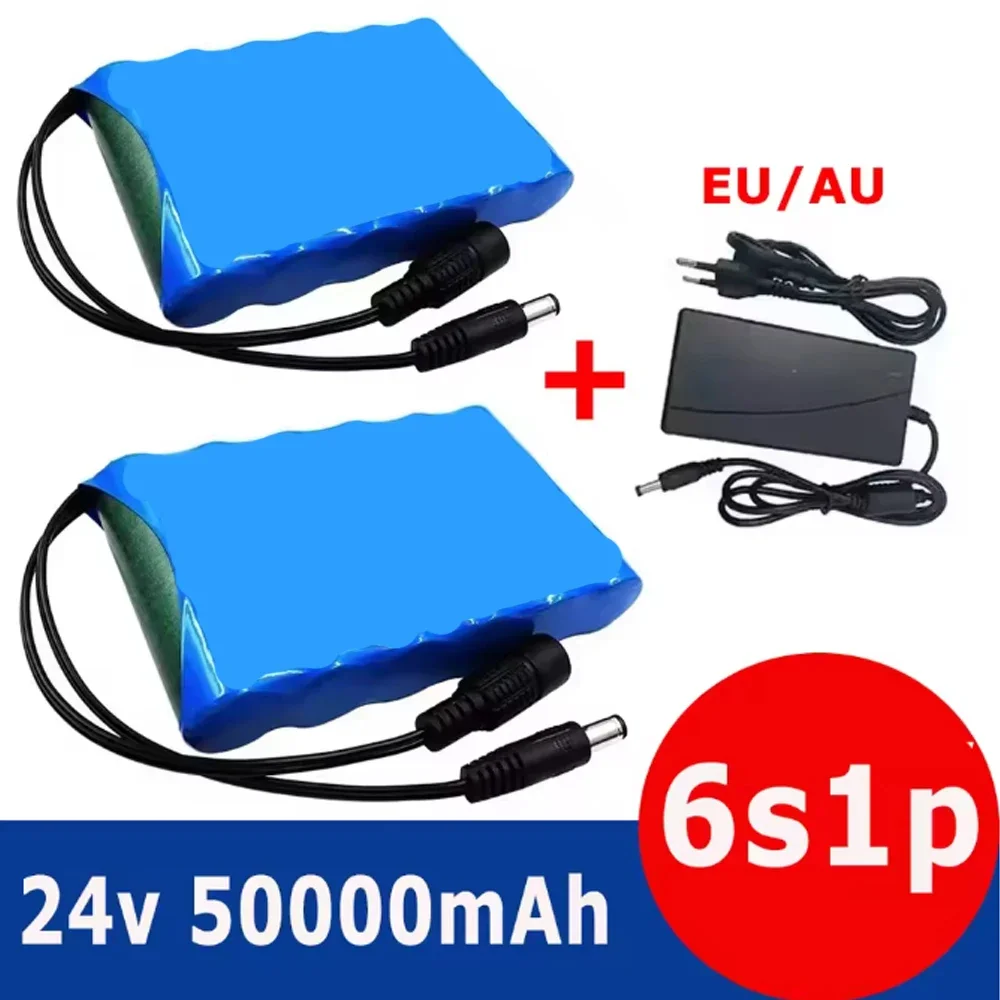 24V 50Ah 6s1p 18650 🔋🔋rechargeable lithium battery pack